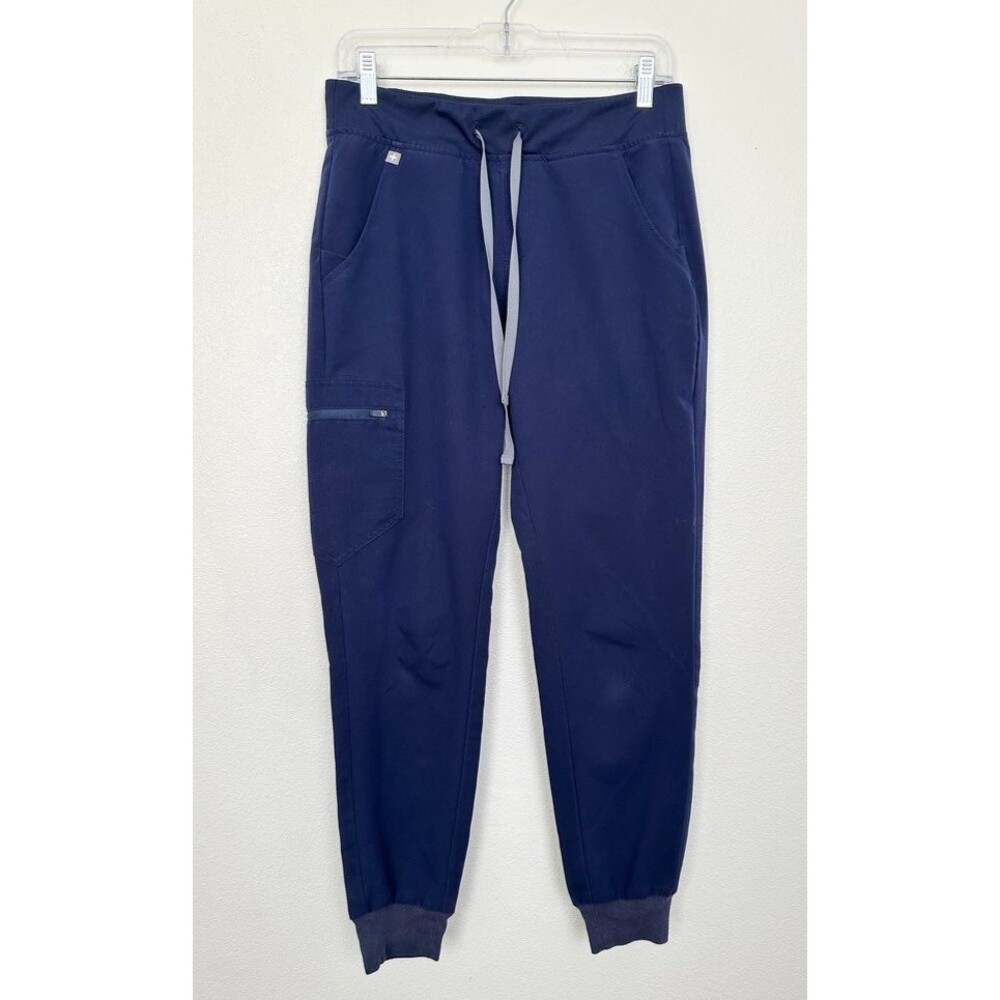 FIGS Zamora Jogger Scrub Pant Navy Blue Medical Women's Small